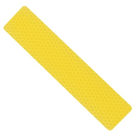 Hillman HILLMAN 1.3 in. W X 6 in. L Yellow Reflective Safety Tape 1 pk 847337
